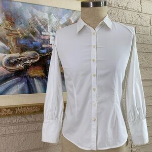 J. Jill Formal Button Front Shirt Top